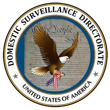 parody of NSA Domestic Surveillance Directorate seal