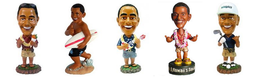 Obama Hawaii bobbleheads