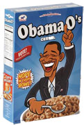 Obama O's cereal box