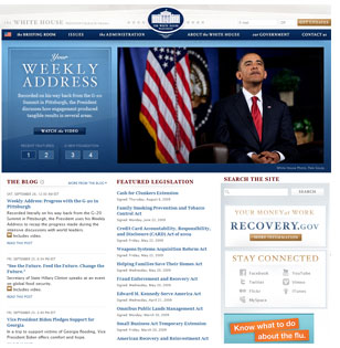 that other White House site