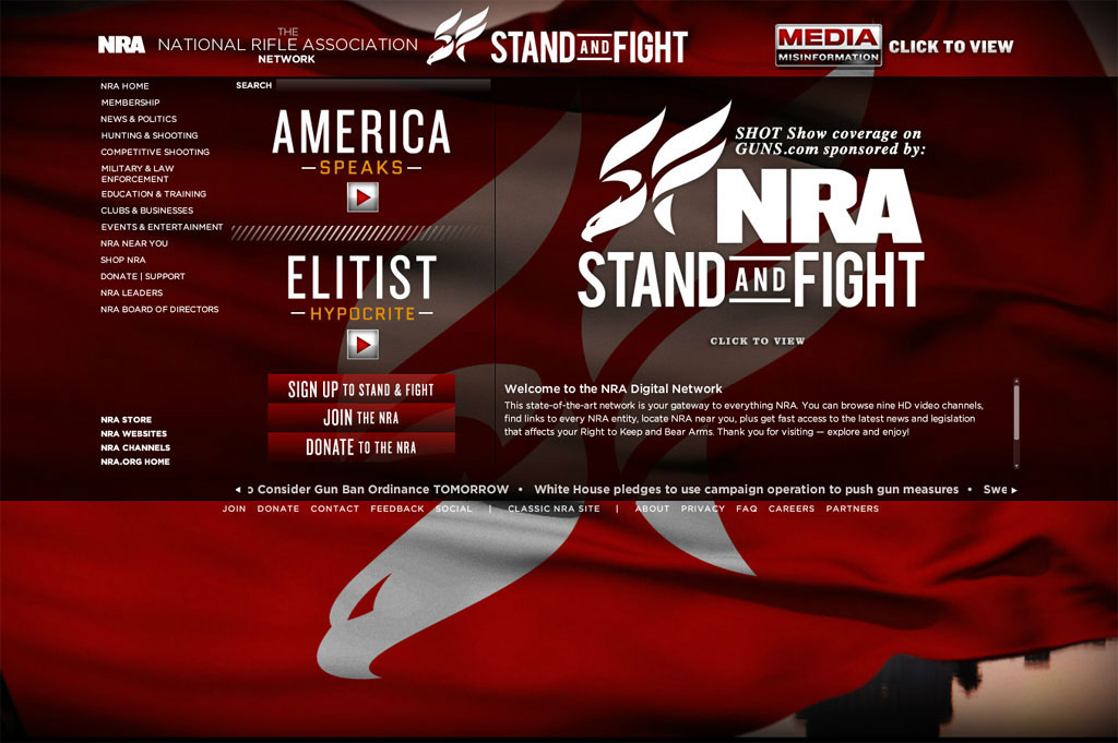 Official website of NRA - National Rifle Association