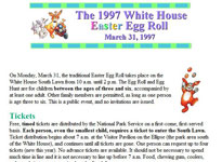 The 1997 theme of the WH egg roll was Learning is Delightful and Delicious