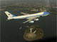 Air Force One over New York