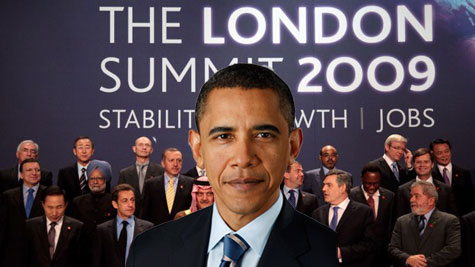 Obama G-20 portrait