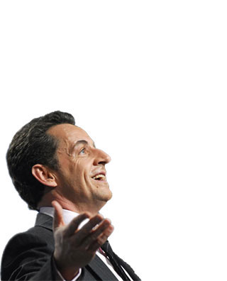 Nicolas Sarkozy is speechless