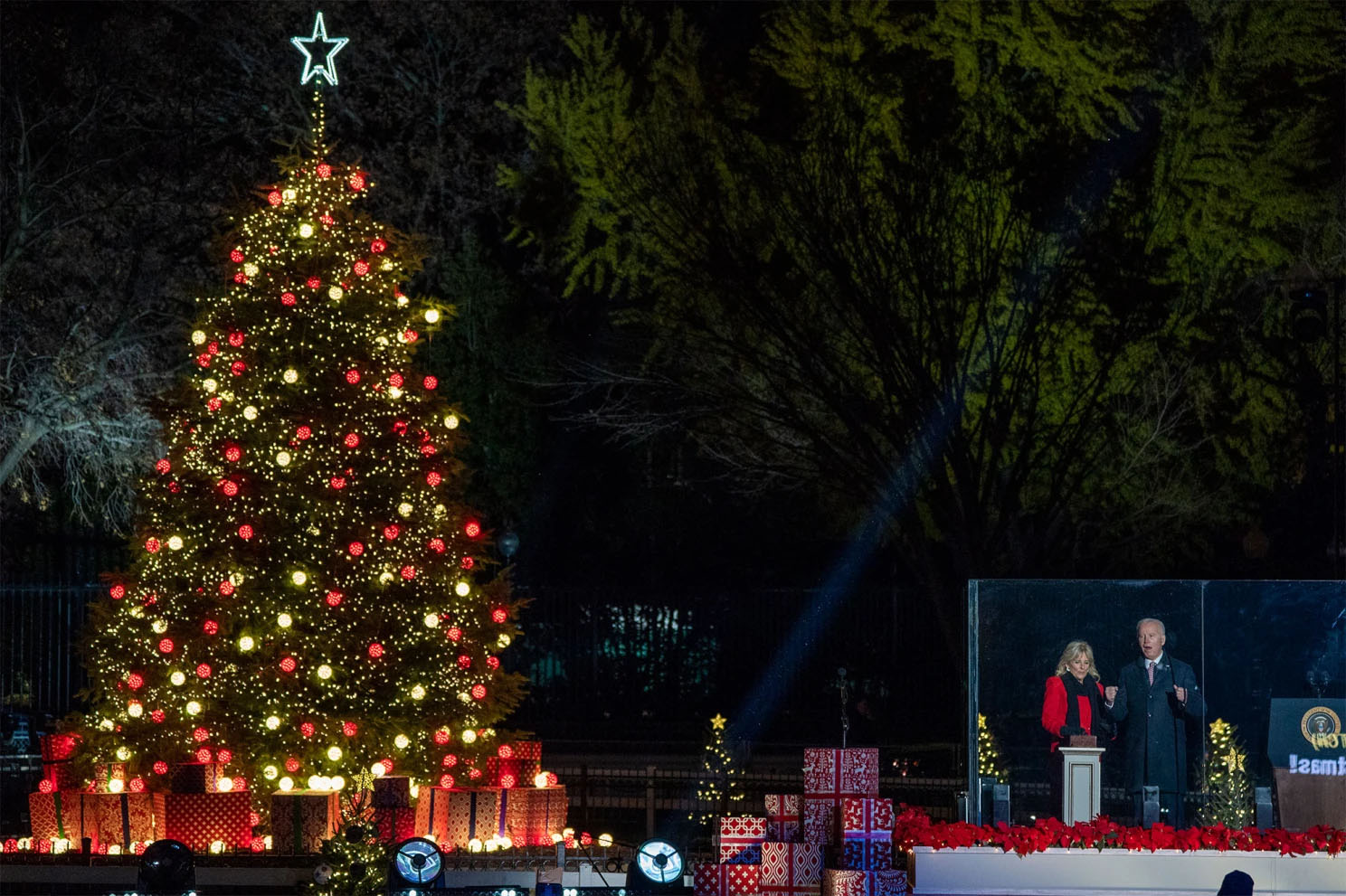 National Christmas Tree - The Biden White House - 2021