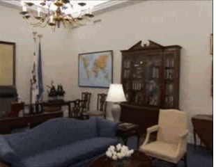 Vice President office in White House - live cam